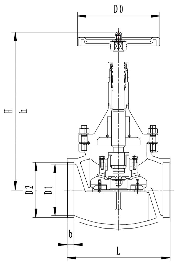 F355A80低温短轴截止阀